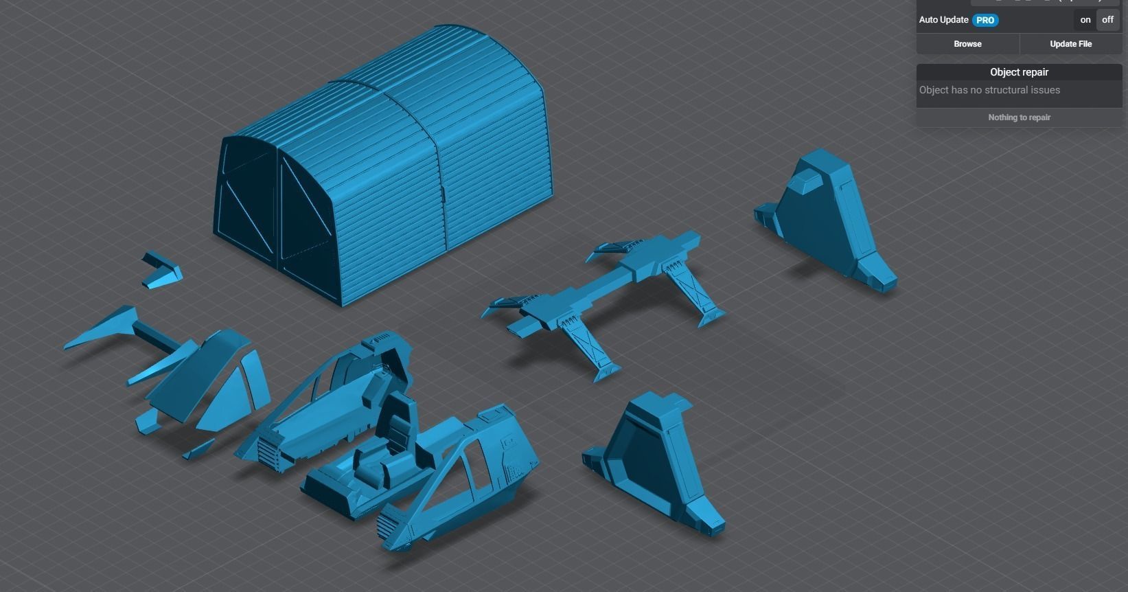 Worker Bee Scale model  3D print model_5