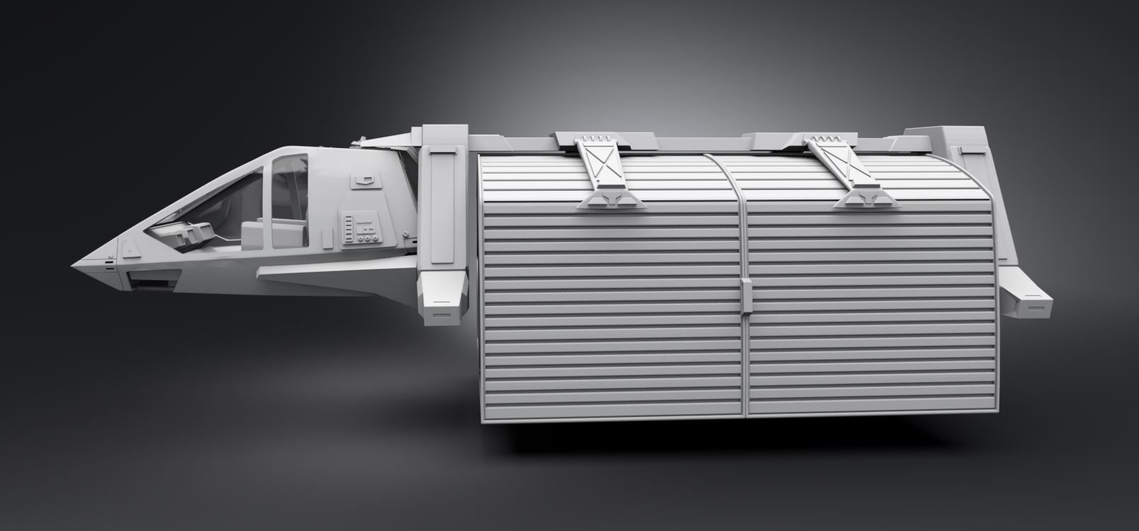 Worker Bee Scale model  3D print model_1