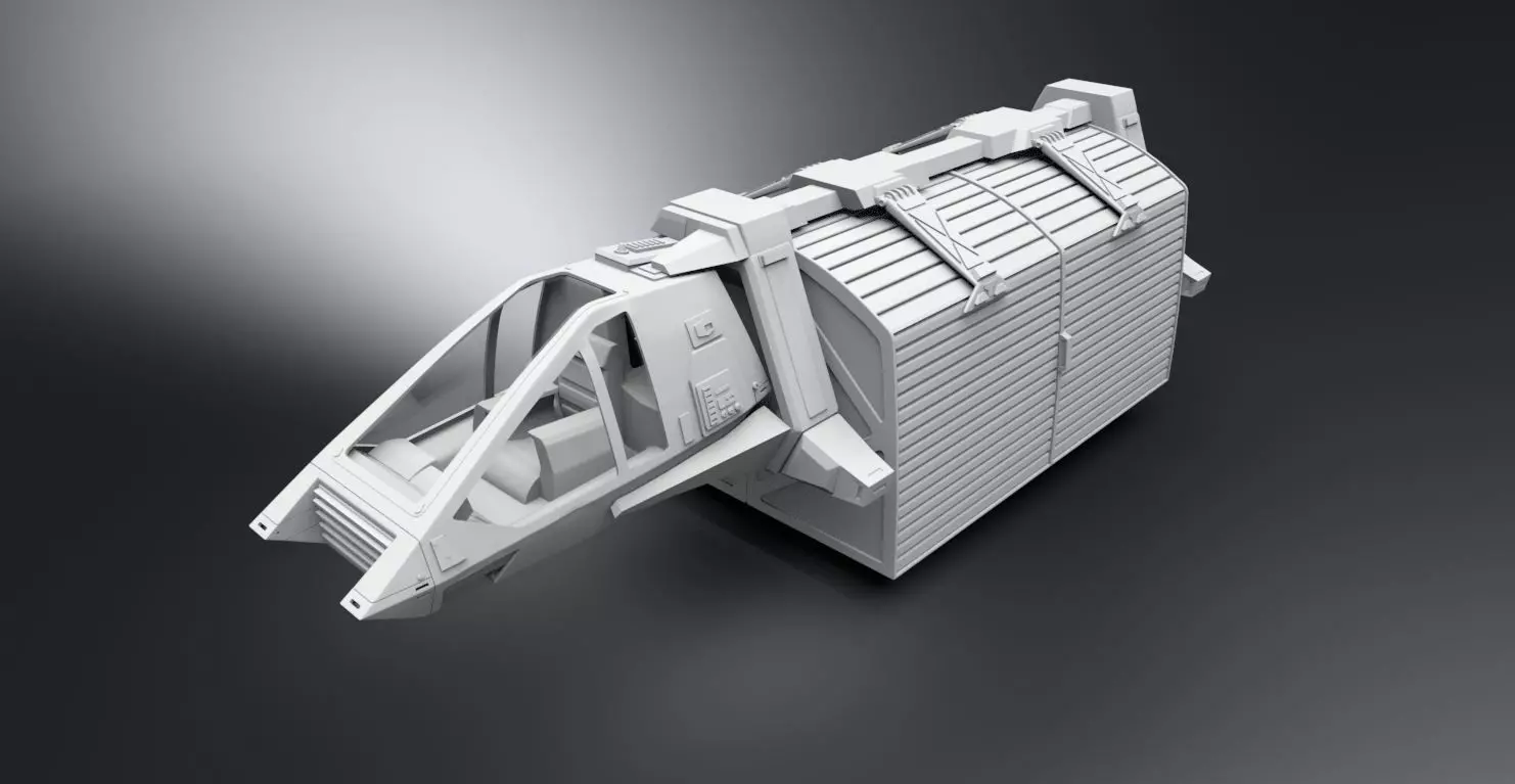 Worker Bee Scale model  3D print model_0