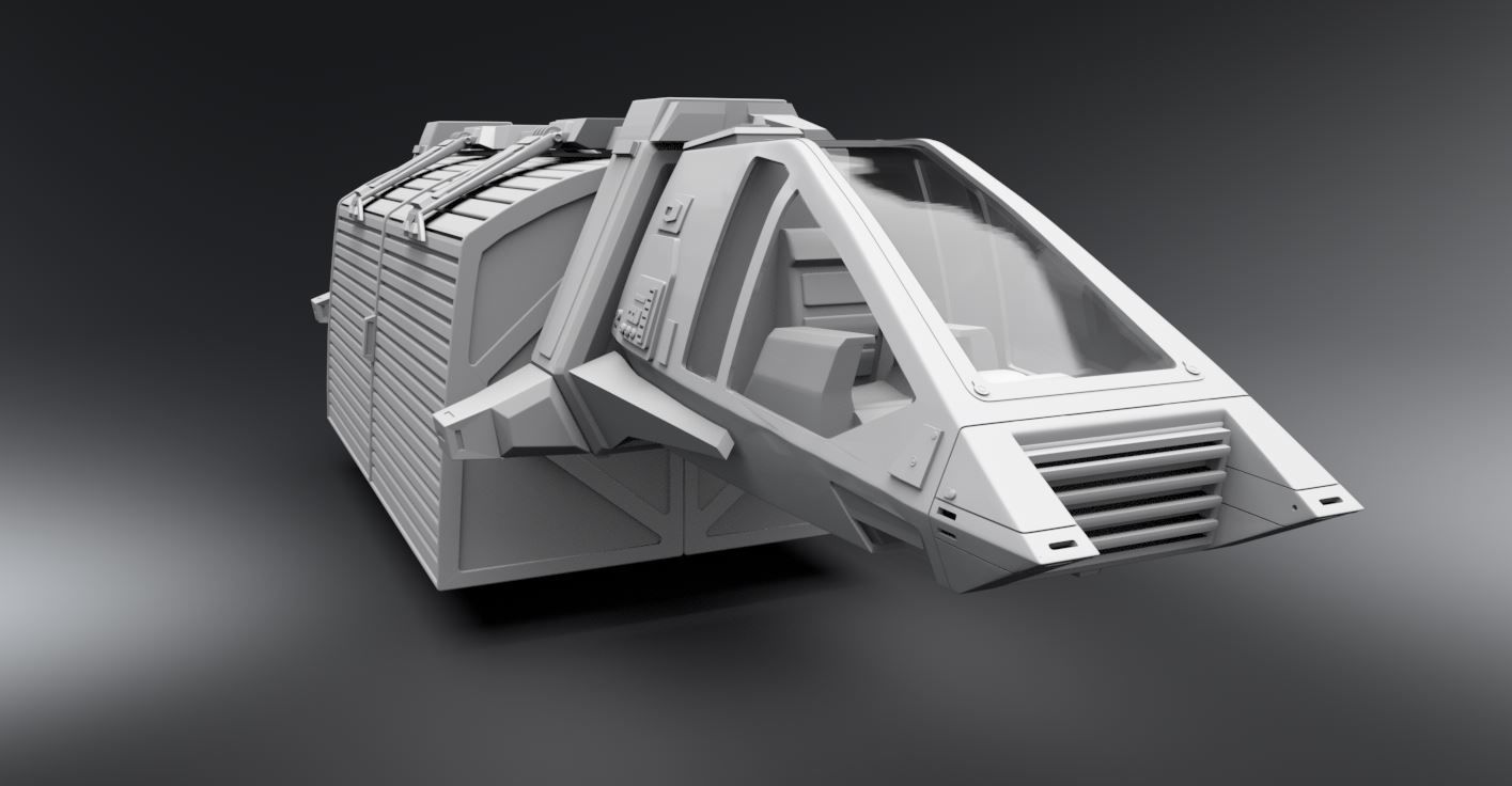 Worker Bee Scale model  3D print model_4