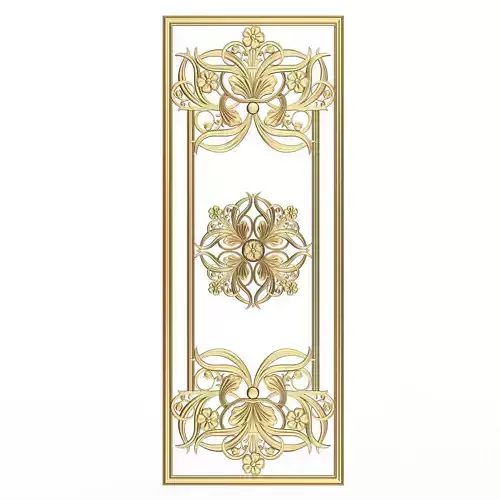 Boiserie Carved Decoration Panel 012