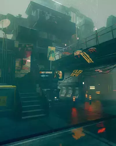 SCI-FI ENVIRONMENT 3D model