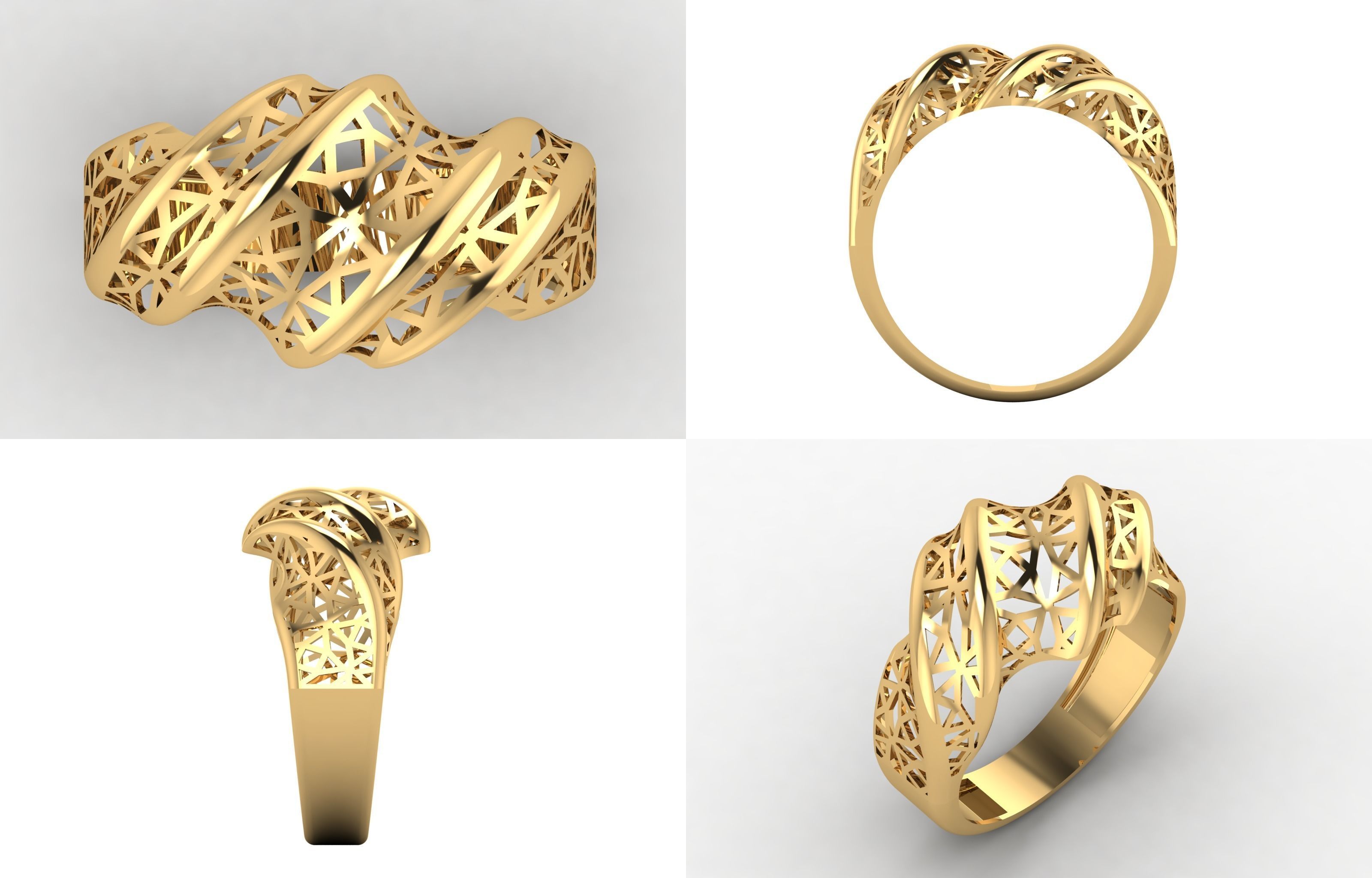 fusion ring Free 3D print model_1