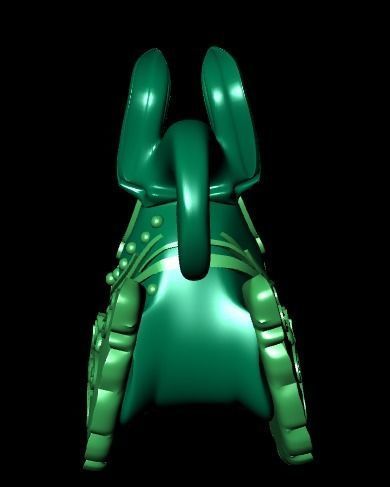 elephant of wealth 3D print model_15