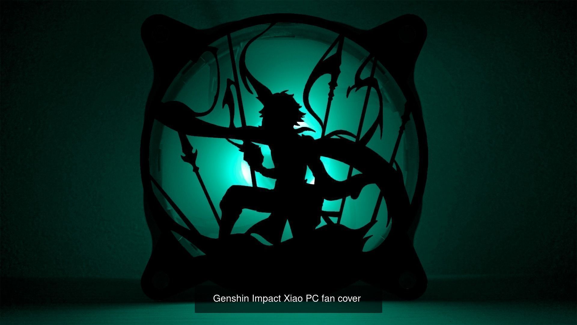 Genshin Impact Characters Anemo PC fan cover  3D Model Collection_1