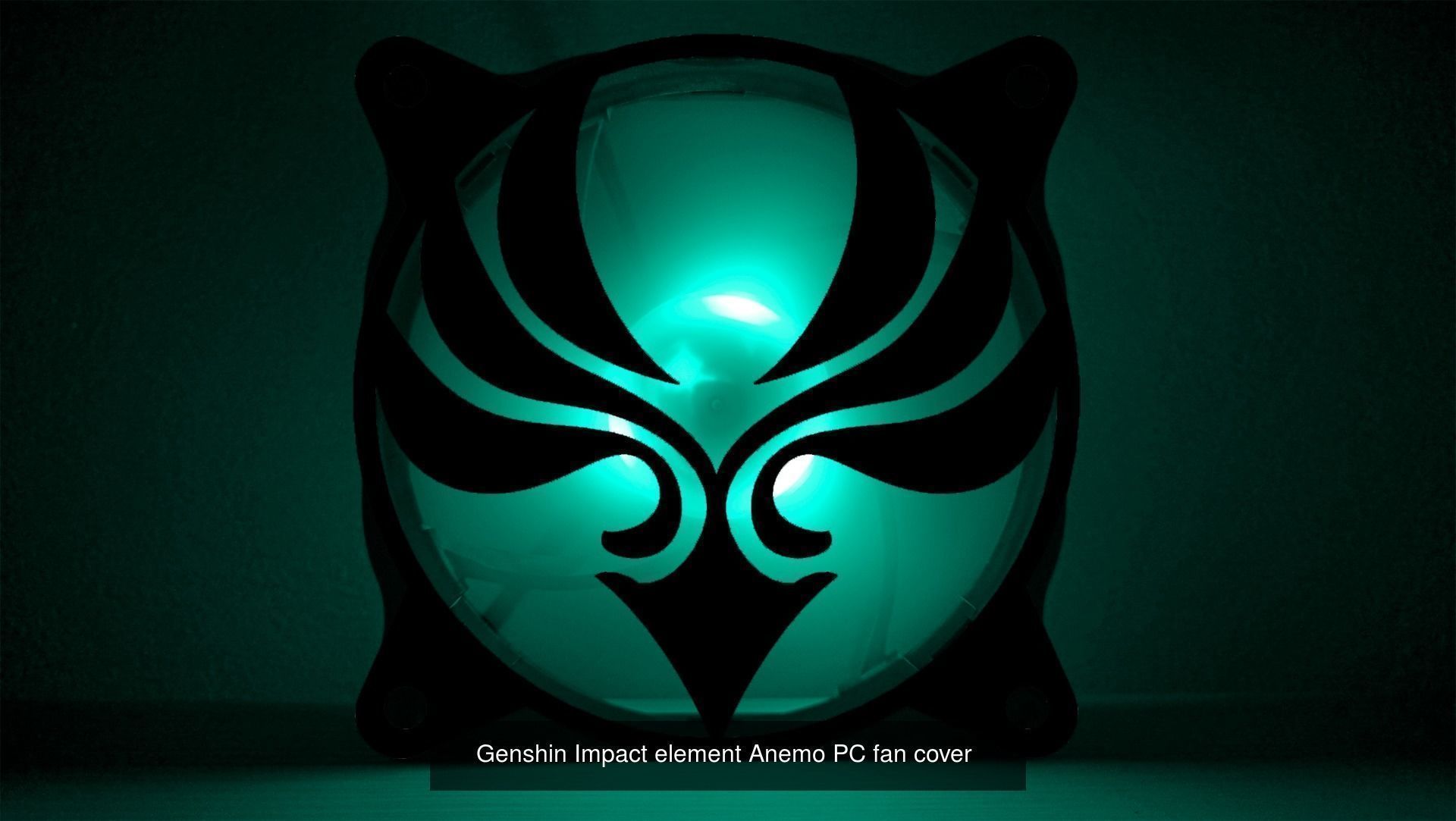 Genshin Impact Characters Anemo PC fan cover  3D Model Collection_2