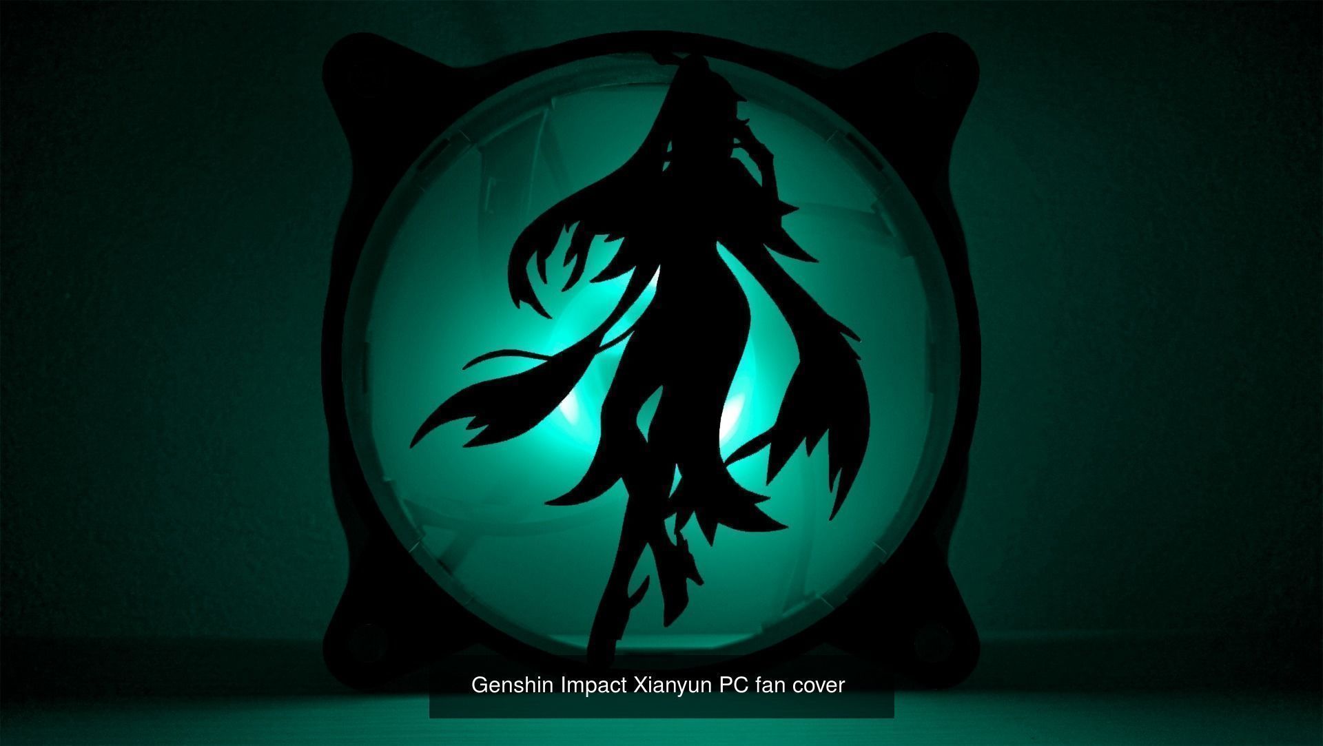 Genshin Impact Characters Anemo PC fan cover  3D Model Collection_7