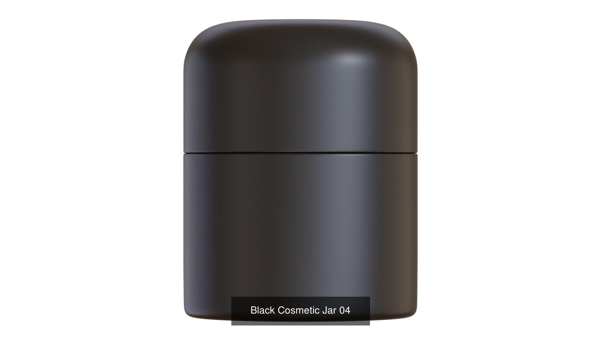 Black Cosmetic Containers 3D Model Collection_10