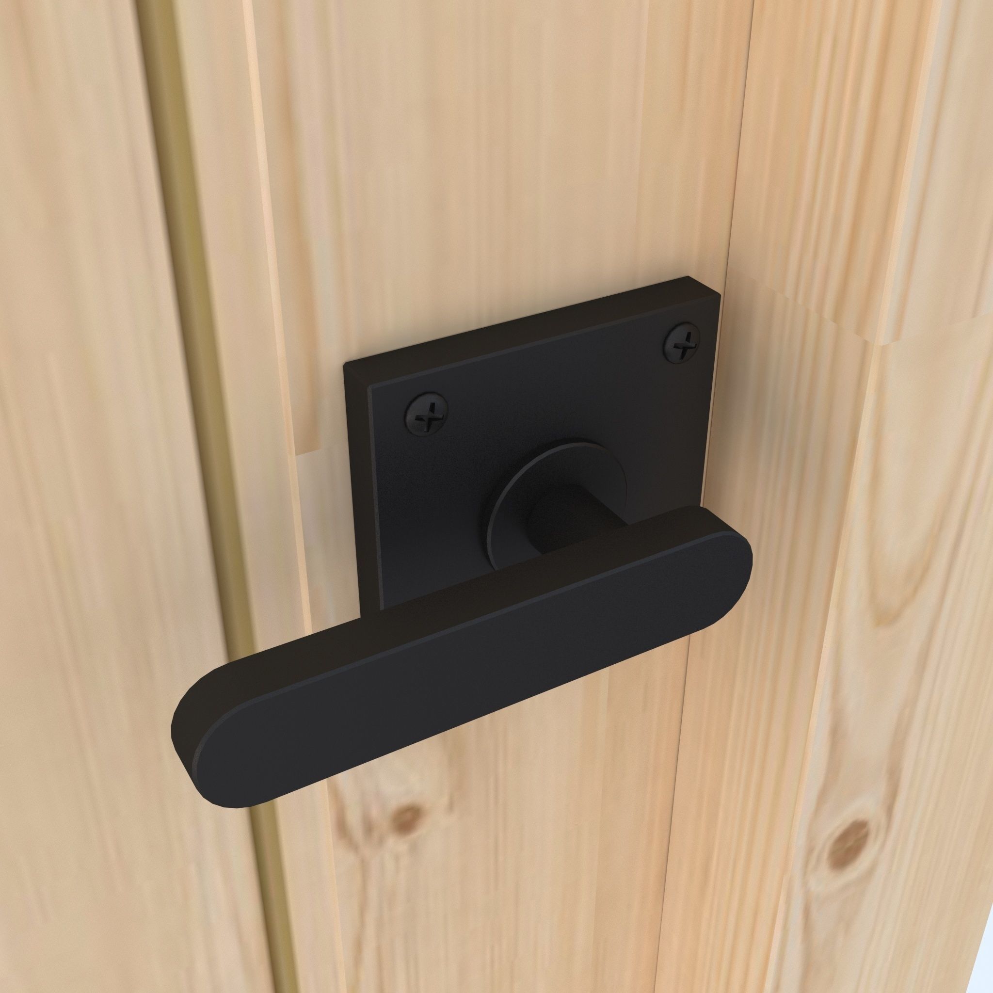 Gate Wood Outdoor 3D model_6