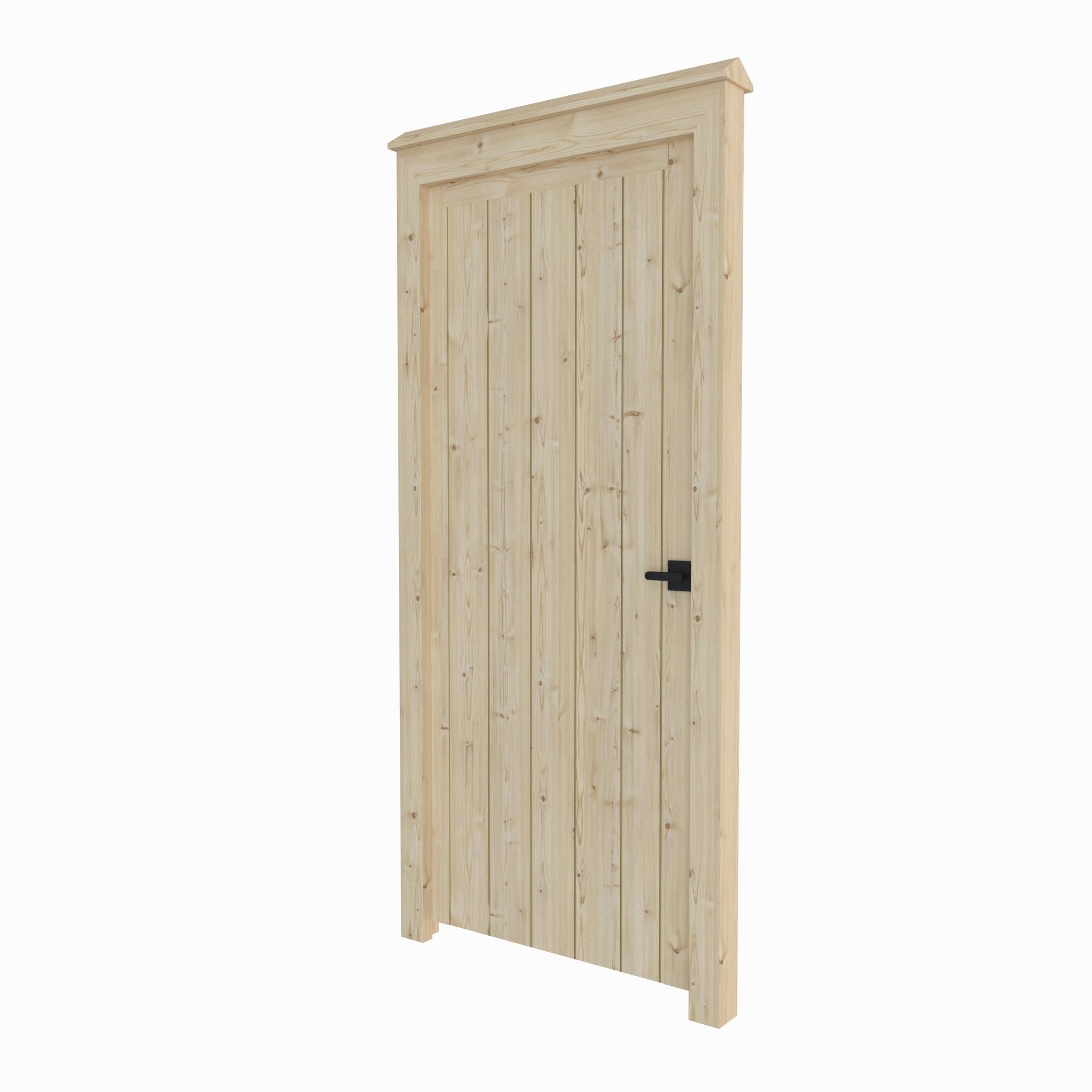 Gate Wood Outdoor 3D model_2