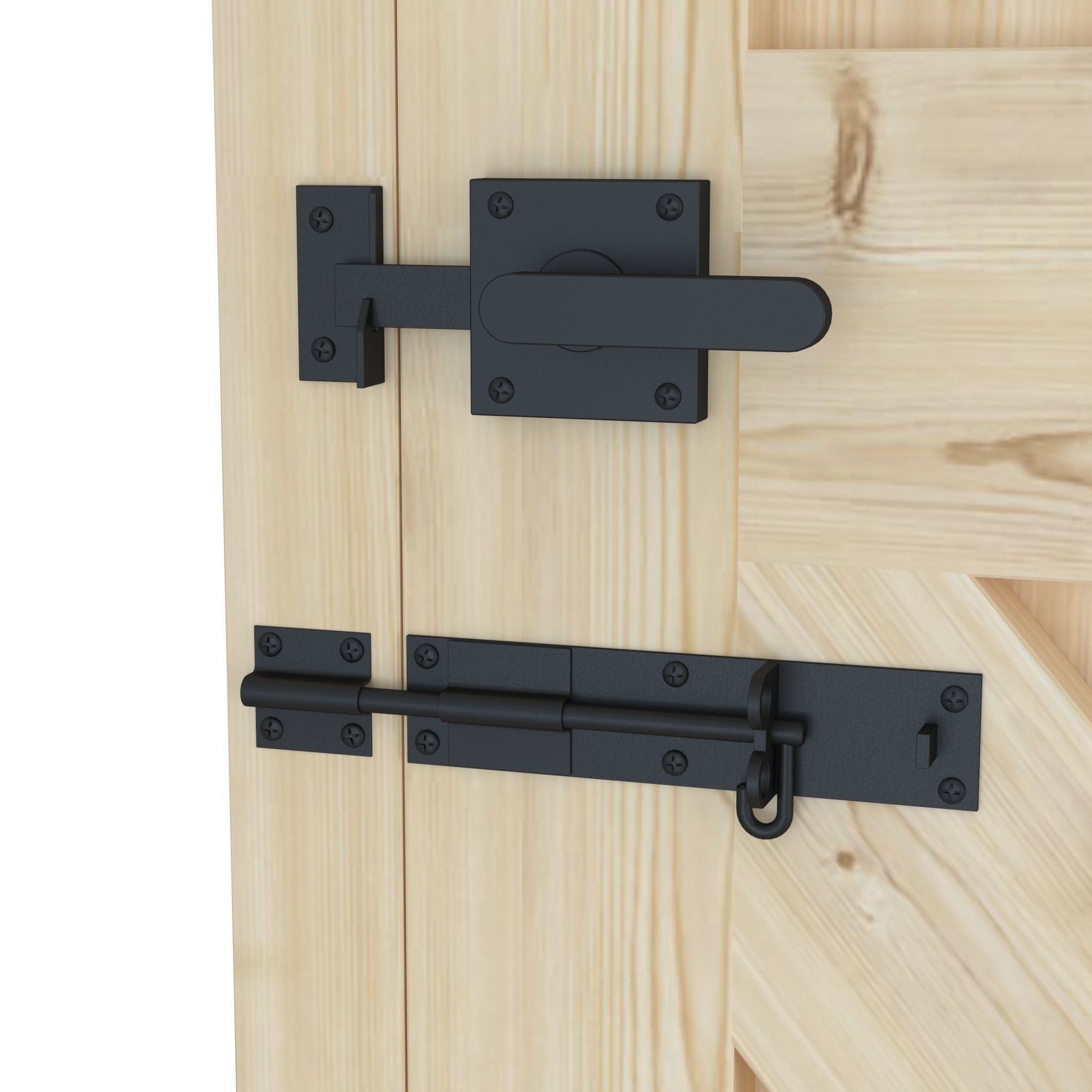 Gate Wood Outdoor 3D model_5