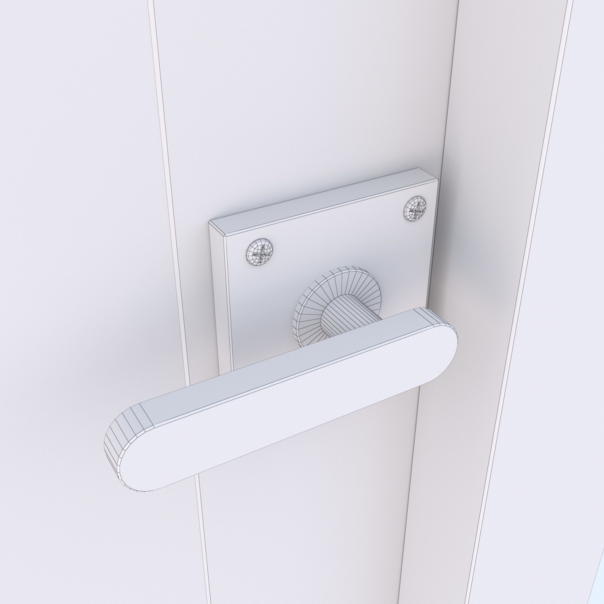 Gate Wood Outdoor 3D model_11