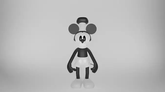 Mickey Mouse 3D model