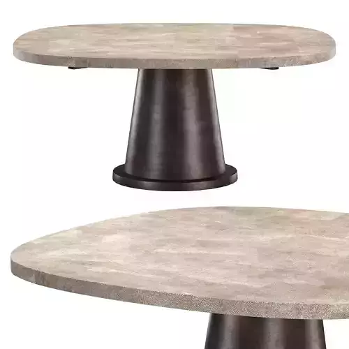 SHAGREEN DROP LEAF TABLE