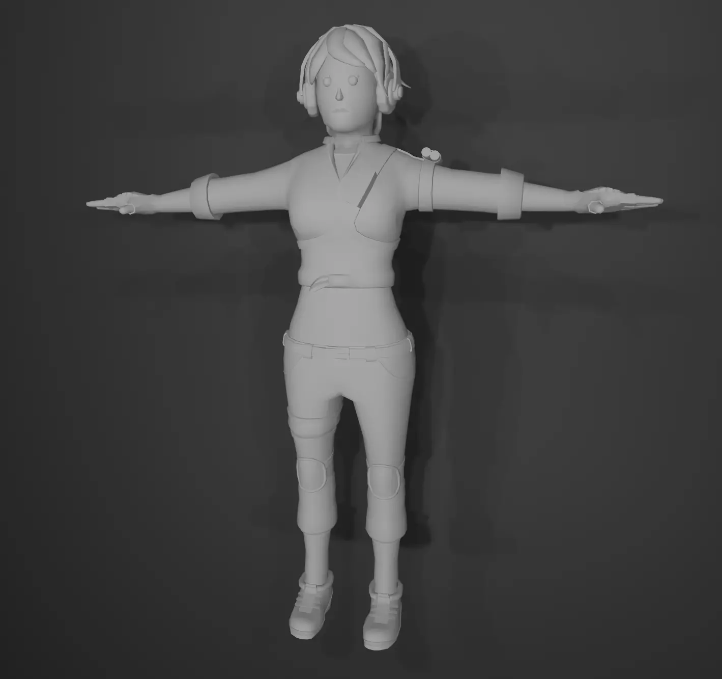 Customizable 3D Battle Royale Characters 3D model_0