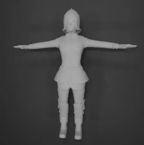 Customizable 3D Fantasy Characters