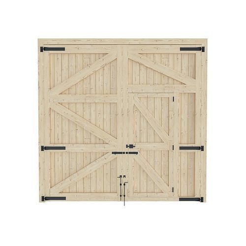 Gate Wood 3D model
