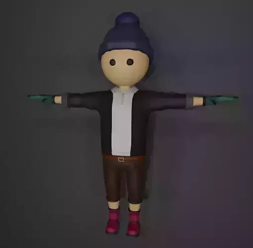 Modular 3D City Characters Vol 1