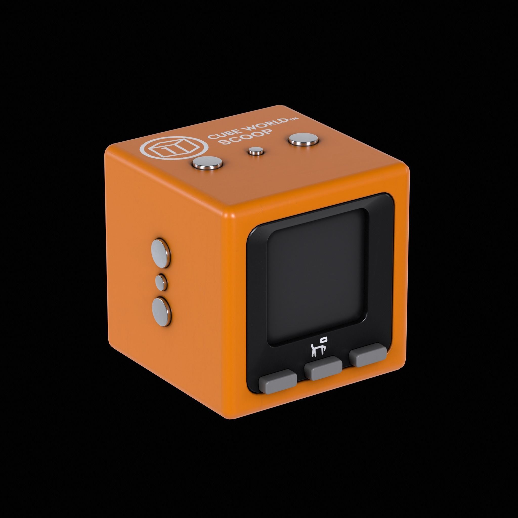 Cube World Toys Low-poly 3D model_15