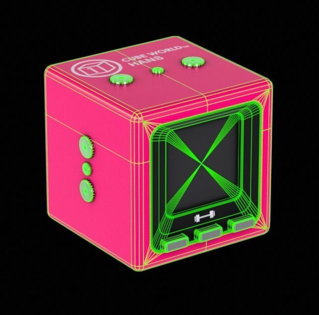 Cube World Toys Low-poly 3D model_22