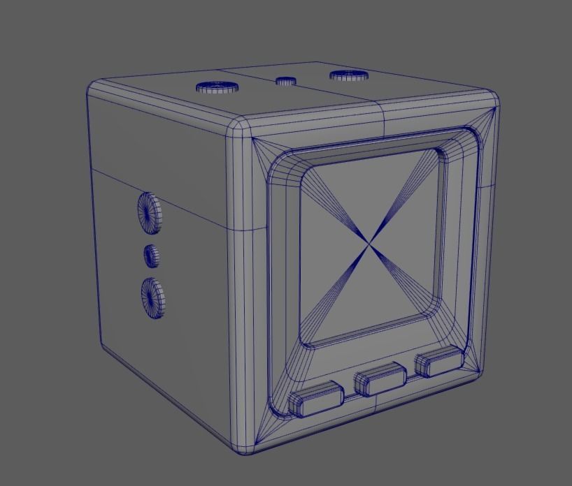 Cube World Toys Low-poly 3D model_23