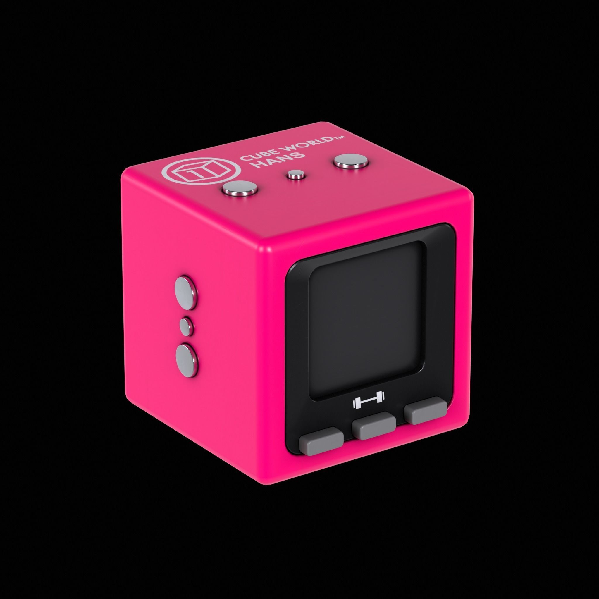 Cube World Toys Low-poly 3D model_4