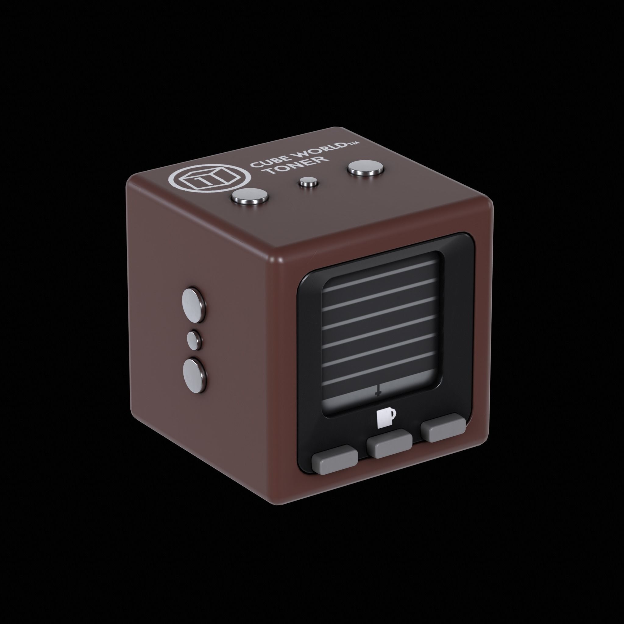 Cube World Toys Low-poly 3D model_8