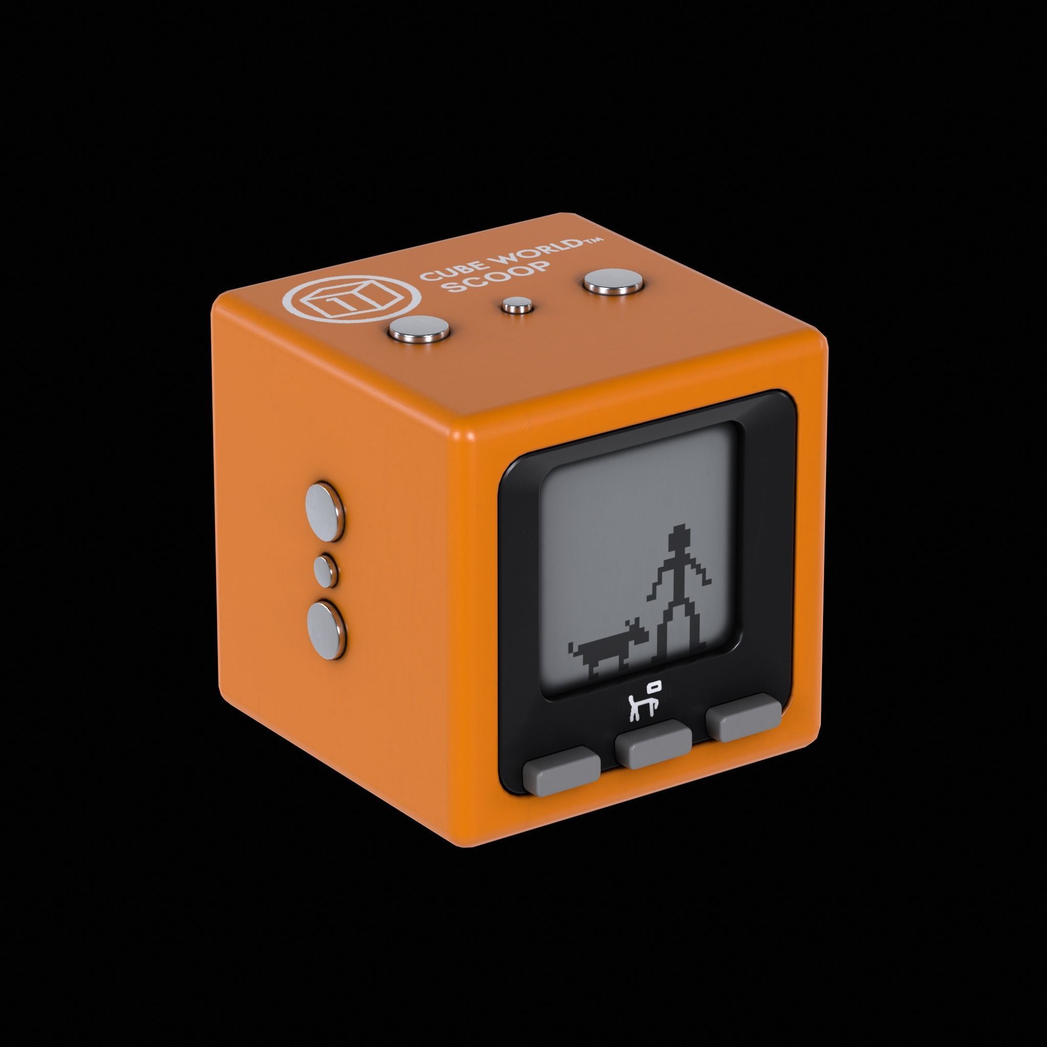 Cube World Toys Low-poly 3D model_14