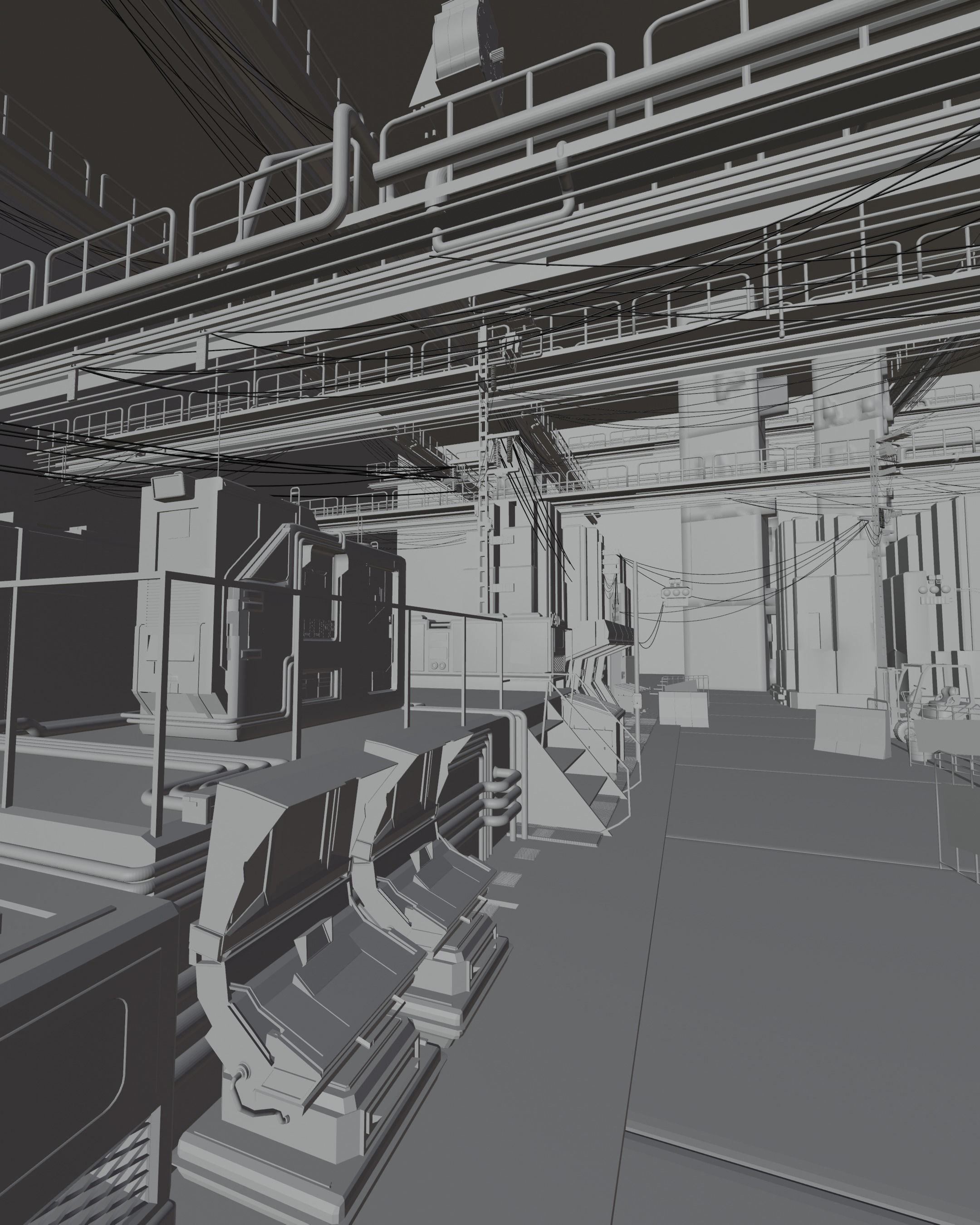 FUTURISTIC SCI-FI ENVIRONMENT 3D model_3