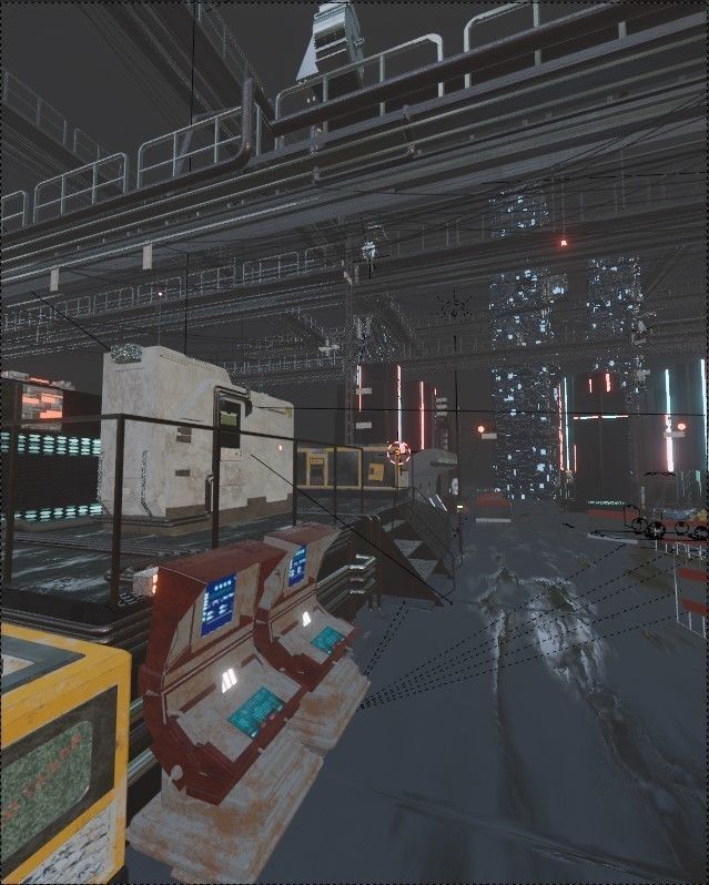 FUTURISTIC SCI-FI ENVIRONMENT 3D model_2