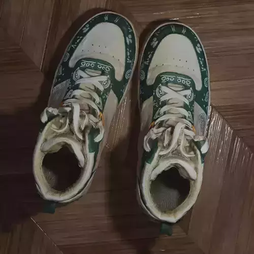 Worn Dirty Sneaker Photoscan