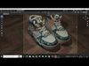 Worn Dirty Sneaker Photoscan 3D model_1
