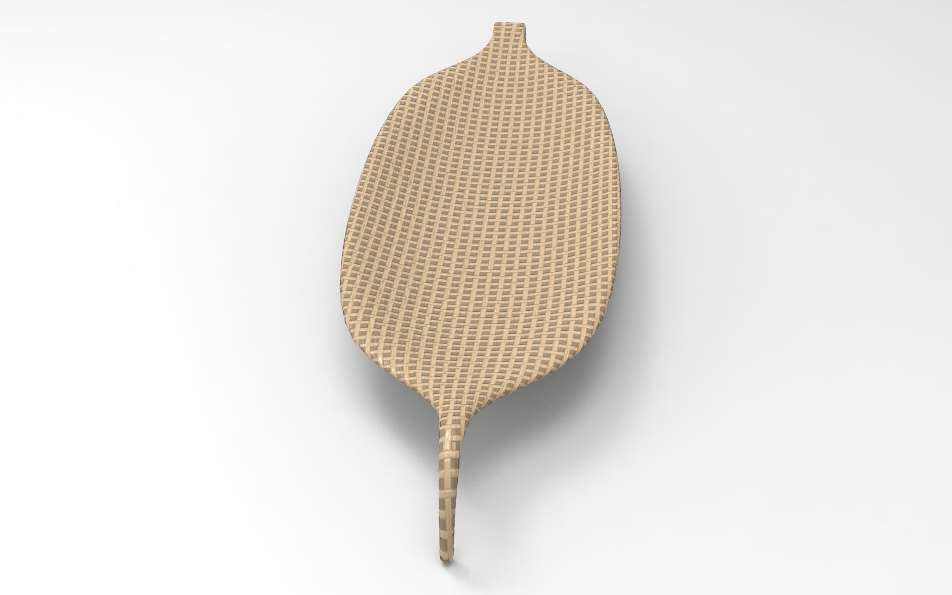 Odir Sun Lounge Low-poly 3D model_3