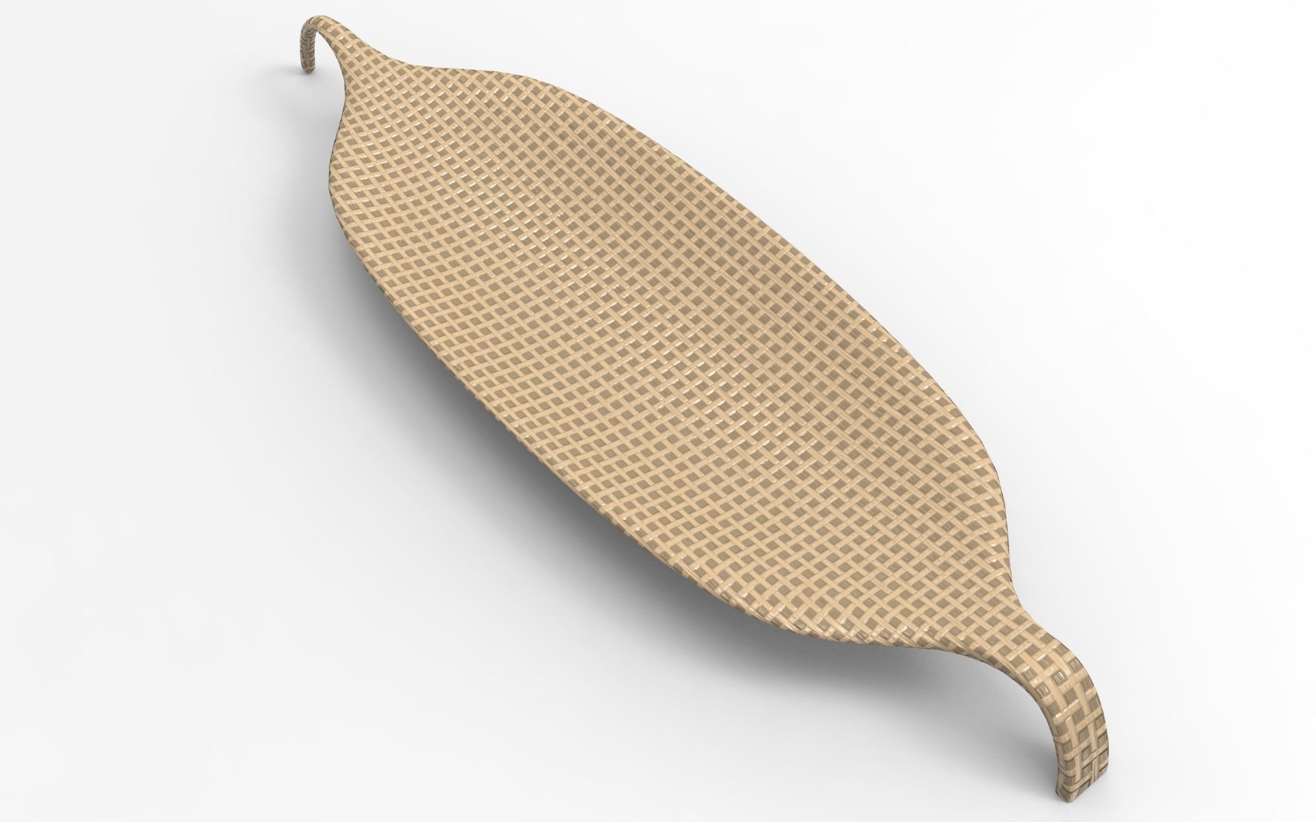 Odir Sun Lounge Low-poly 3D model_1