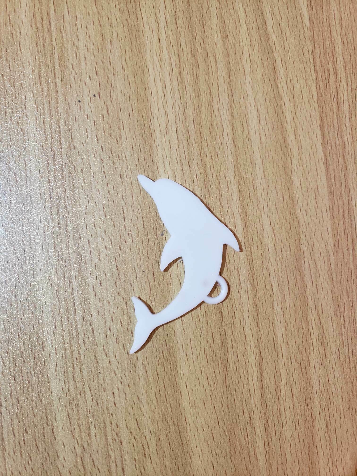 Dolphine KeyChain 3D model_2
