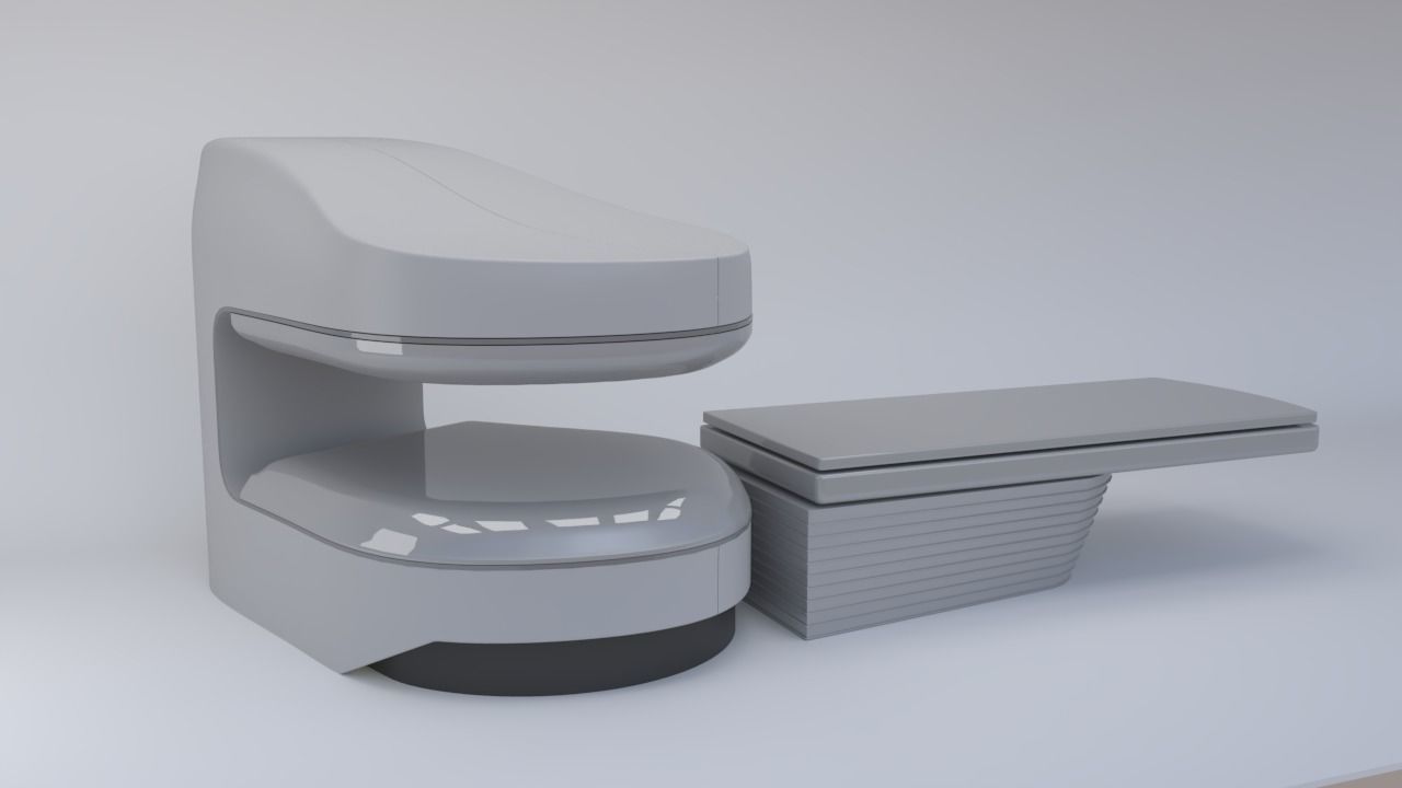 Magnetic resonance imaging  3D model_1