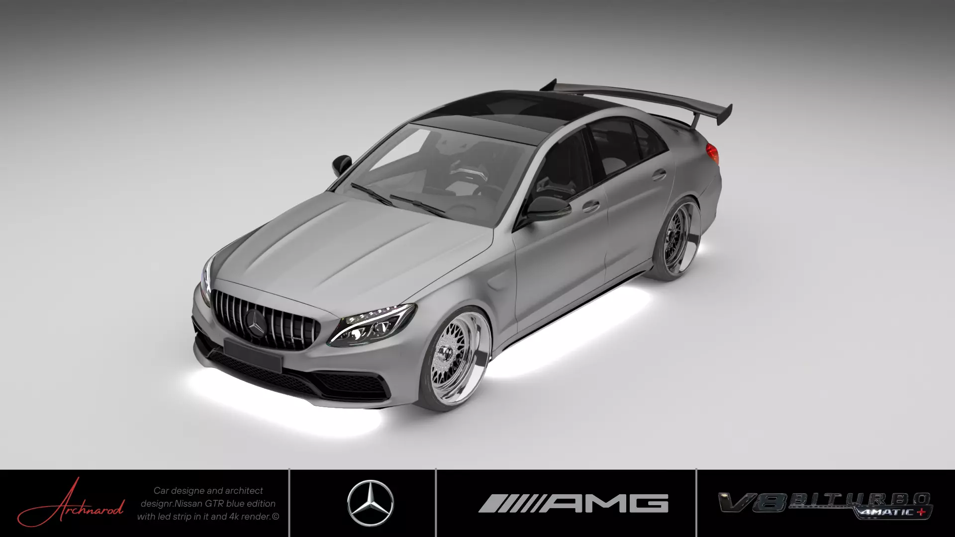 Mercedes-Benz C63 AMG 3D model