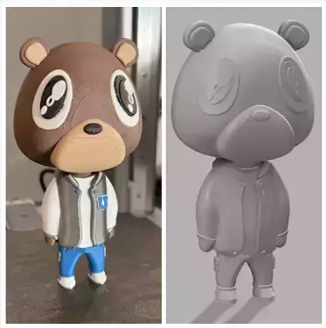 YE DROPOUT BEAR 3D print model