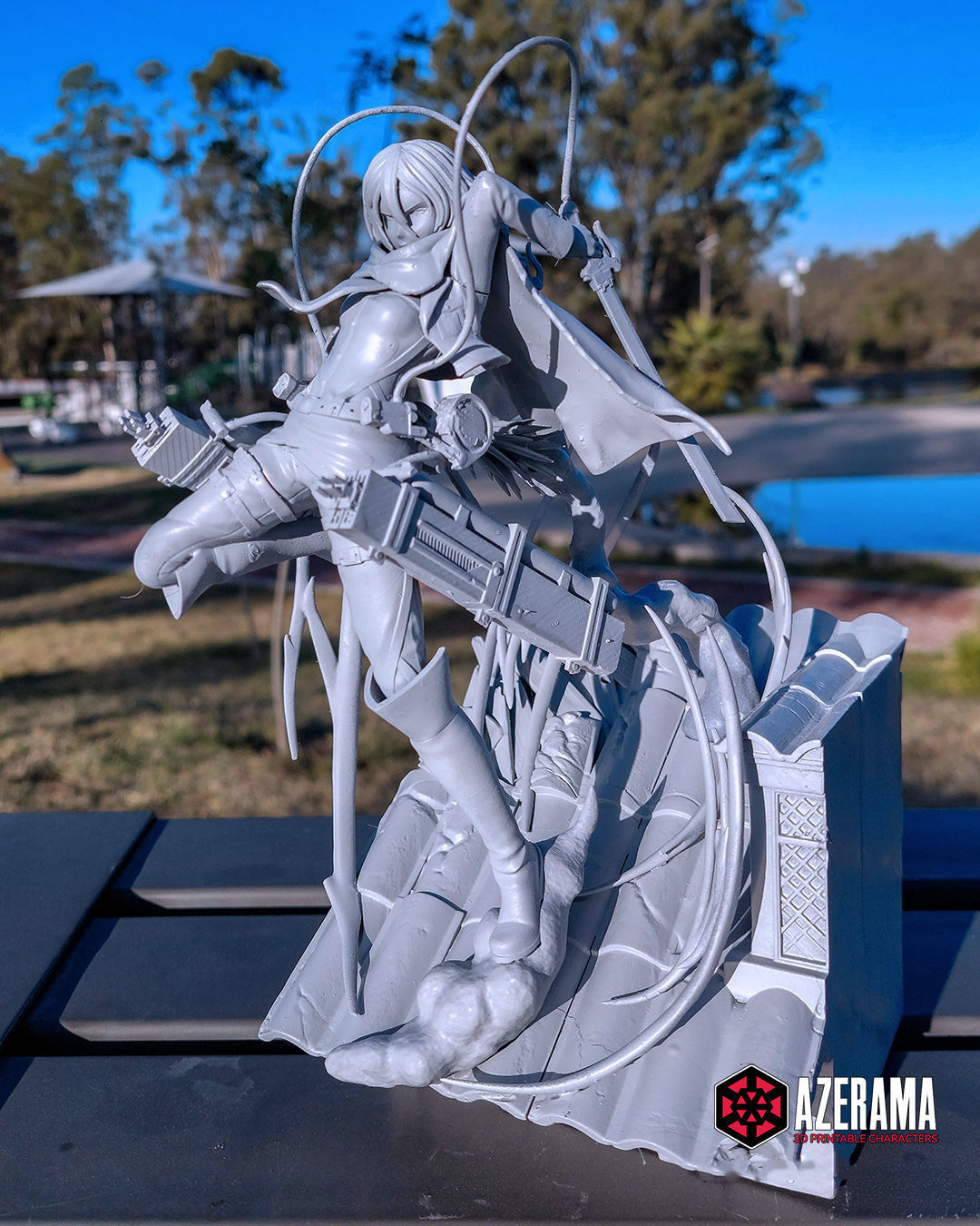Mikasa For 3D Printing 3D print model_2