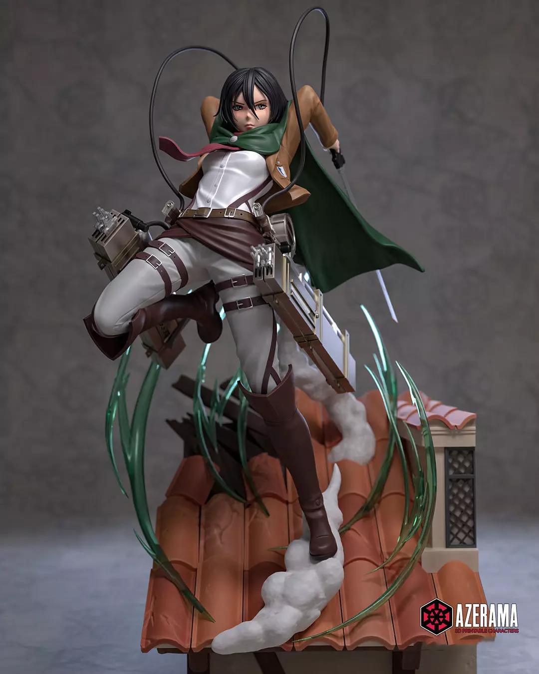 Mikasa For 3D Printing 3D print model_0