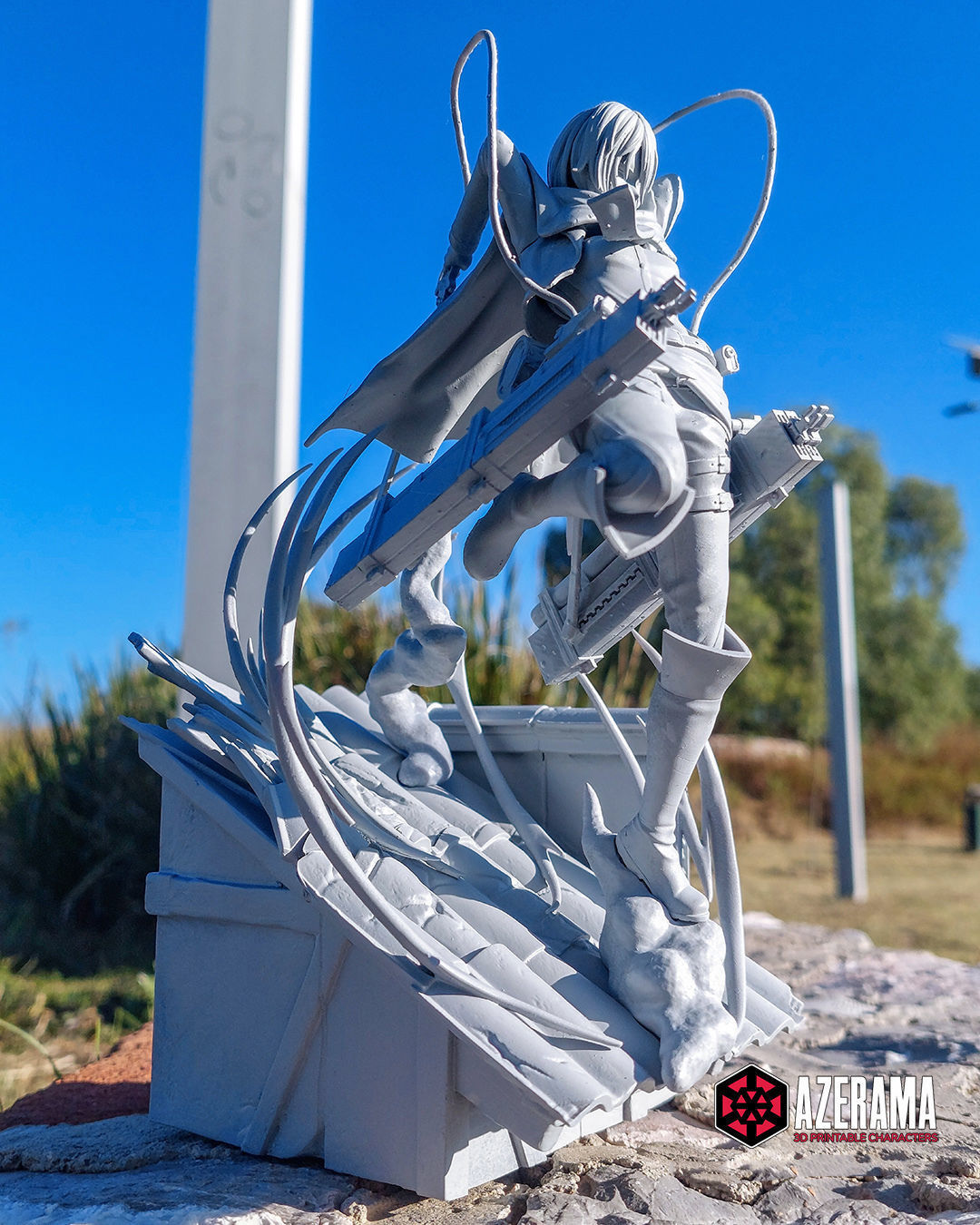 Mikasa For 3D Printing 3D print model_6