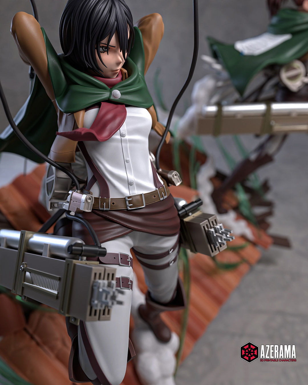 Mikasa For 3D Printing 3D print model_10