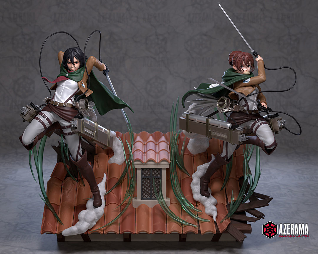 Mikasa For 3D Printing 3D print model_14