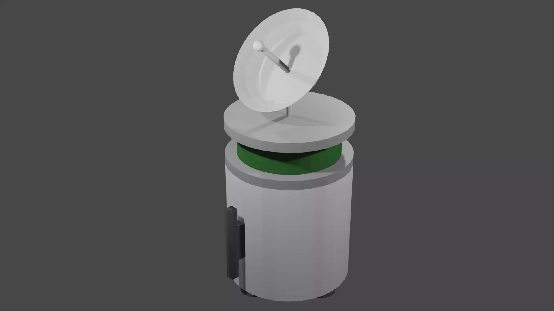 Simple Satellite Free 3D model_0