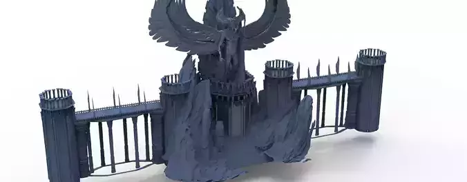 Heavens messenger castle walls 