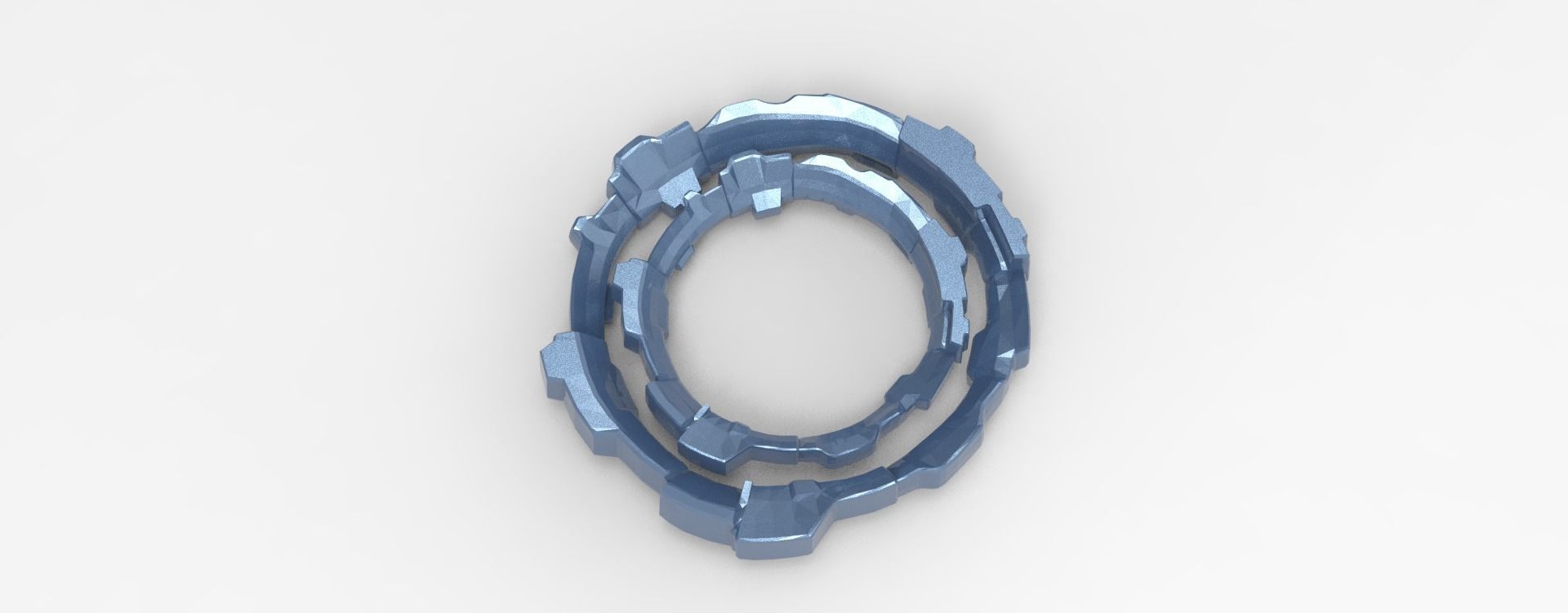 Gnome technology wheel 2 3D model_1