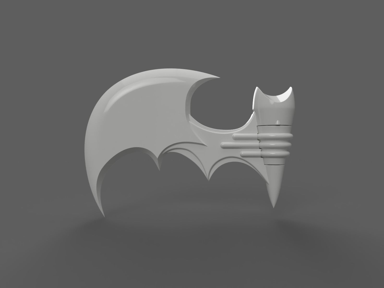 1995 Batman Forever Batarang 3D print model_4