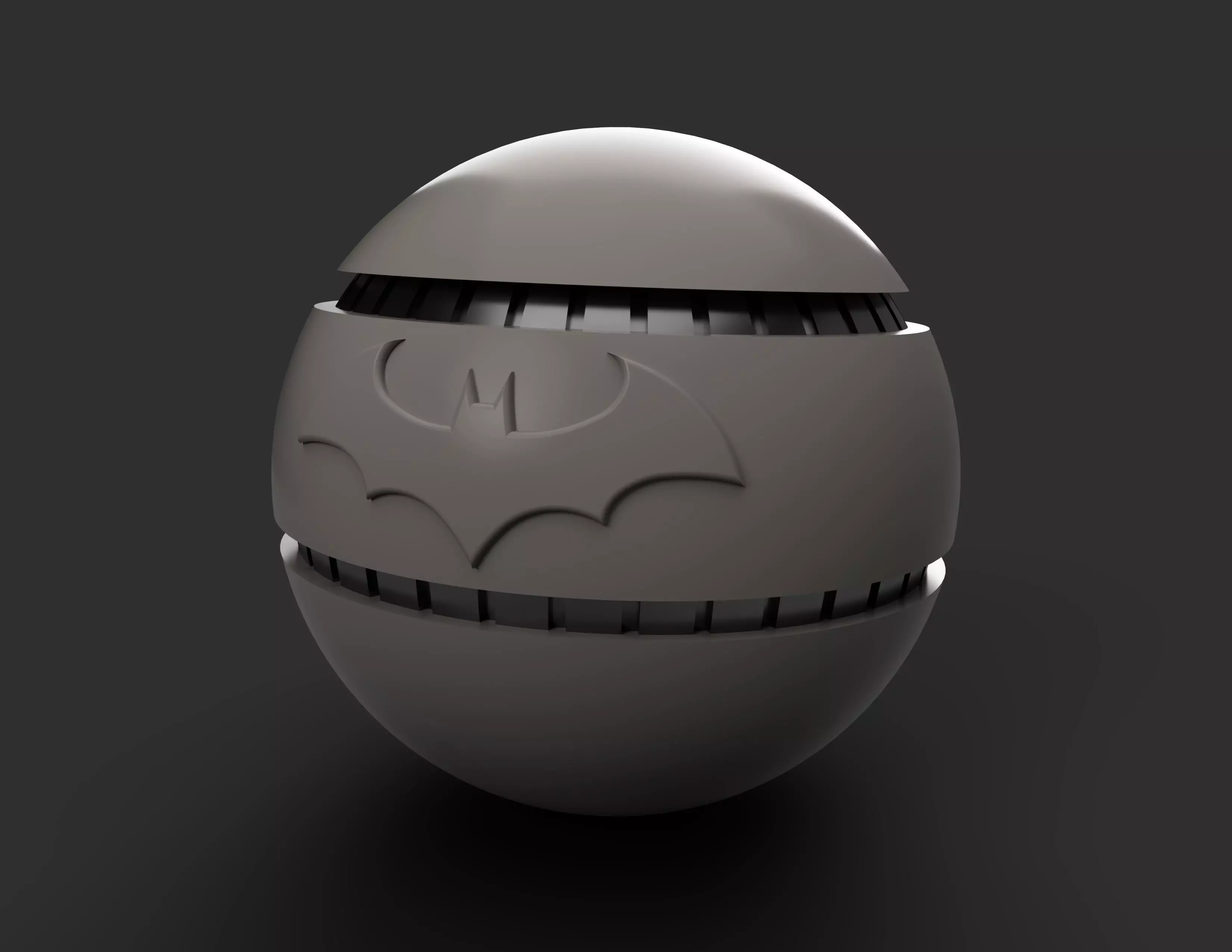 Batman Smoke Pellet 3D print model_0