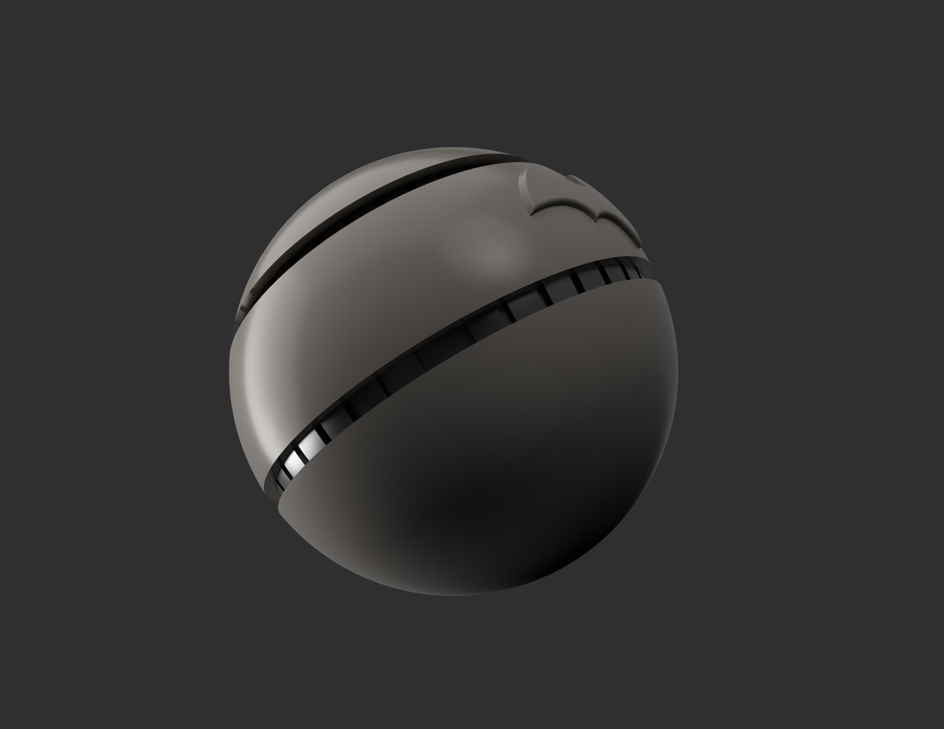 Batman Smoke Pellet 3D print model_2