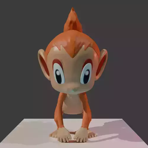 Pokemon Sinnoh Starters 3D print model